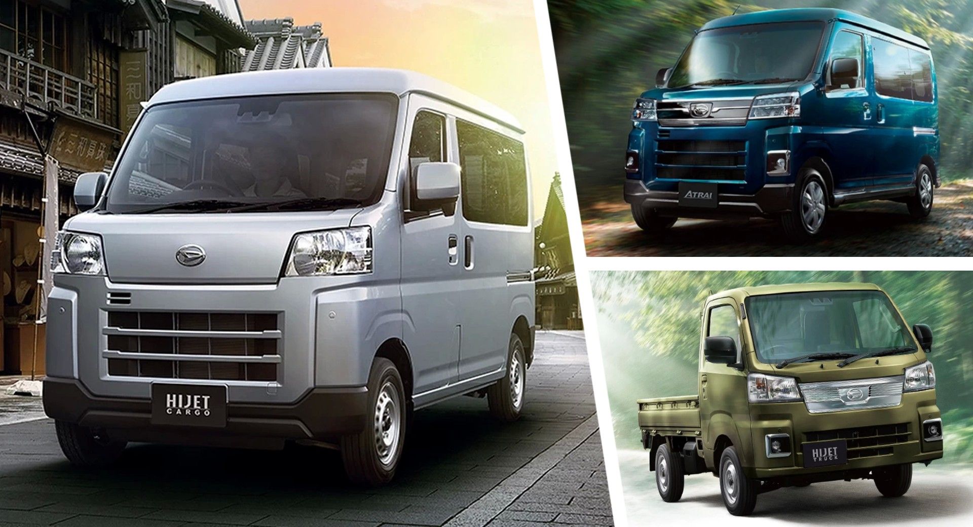 Allnew Daihatsu Hijet debuts in Japan, in cargo, truck and atrai van